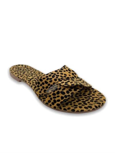 Everglades Lulu 6 Sandal In Cheetah In Brown