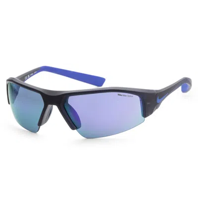 Nike Men's 70 Mm Blue Sunglasses Dv2151-451 In Multi