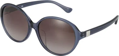 Calvin Klein Women's 58 Mm Blue Sunglasses Ck4295sa-337