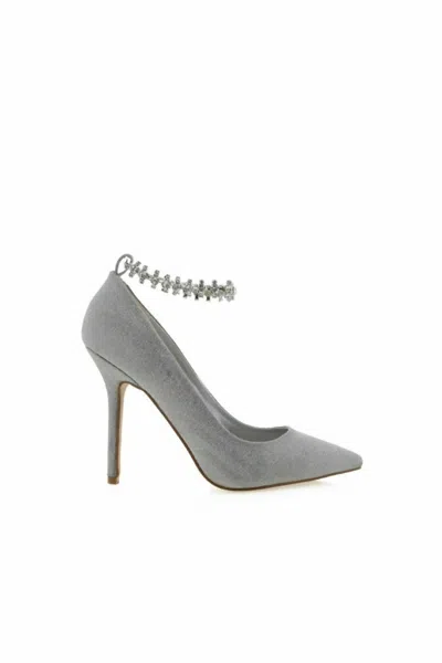 Billini Shae Heel Shoes In Silver In Grey