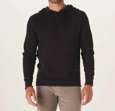 The Normal Brand Jimmy Sweater Hoodie In Black
