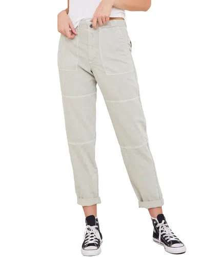 Bella Dahl Sutton Rolled Patch Pant In Green