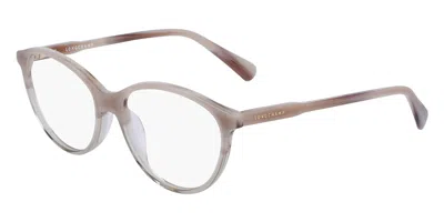 Longchamp Women's 53 Mm Grey Opticals Lo2709-106 In Multi