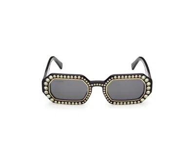 Swarovski Women's 48 Mm Black Sunglasses 5625300