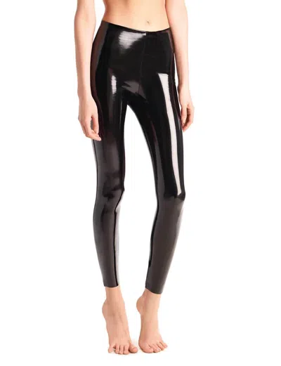 Commando Faux Patent Leather Legging In Black