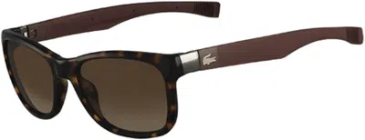 Lacoste Unisex 54 Mm Brown Sunglasses L662s-214-54