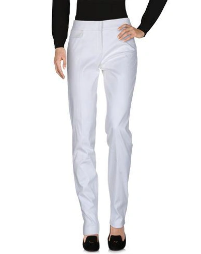 Saint Laurent Casual Trousers In White
