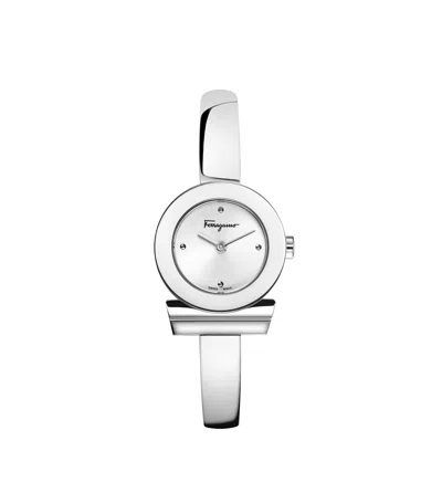 Ferragamo Women's 22mm Silver Tone Quartz Watch Fq5010013