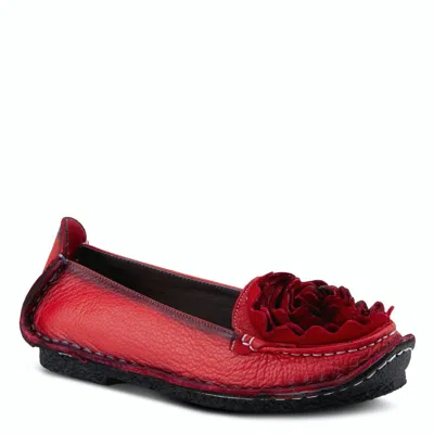 Spring Step Shoes Dezi Slip-on Shoe In Red