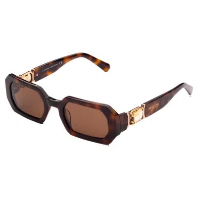 Swarovski Women's 50 Mm Brown Sunglasses 5625301