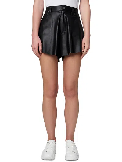 Blanknyc Womens High Rise Mini High-waist Shorts In Black