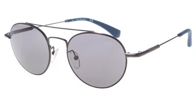 Calvin Klein Unisex 51 Mm Silver Sunglasses Ckj155saf-008