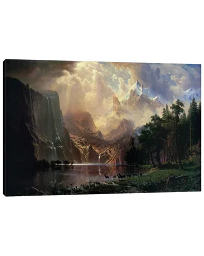 Icanvas Among Sierra Nevada In California By Albert Bierstadt In Multi