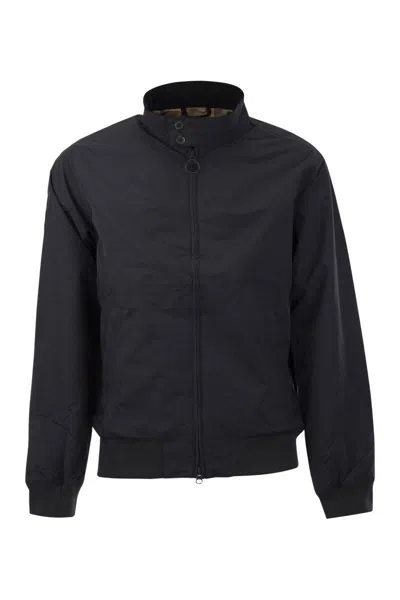 Barbour Royston - Casual Bomber Jacket In Navy