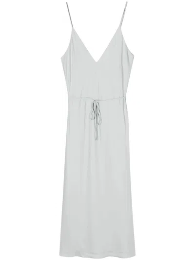 Calvin Klein Recycled Cdc Midi Slip Dress Clothing In White