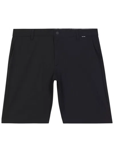 Calvin Klein Tech Co-stretch Slim Fit Short Clothing In Black