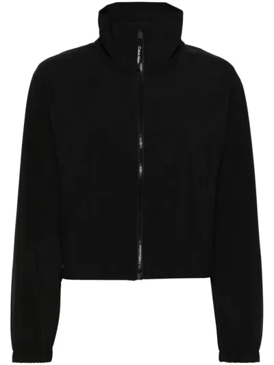 Calvin Klein Wo Woven Jacket Clothing In Black