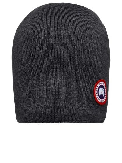 Canada Goose Toque Wool-blend Beanie In Iron Grey