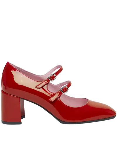 Carel Paris Alice Shoes In Red