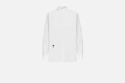 Dior Christian  Cotton Poplin Blouse Clothing In White