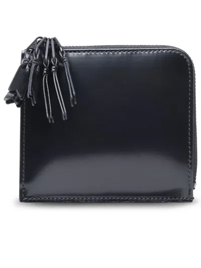 Comme Des Garçons 'medley' Black Leather Wallet