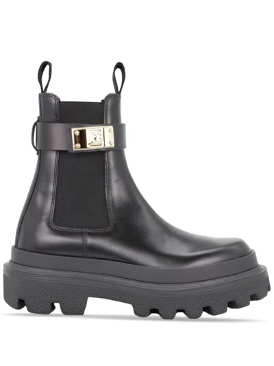 Dolce & Gabbana Boot Shoes In Black