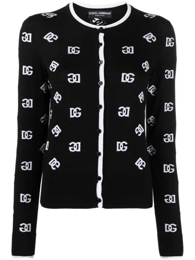 Dolce & Gabbana Cardigan Clothing In Black