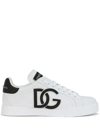 Dolce & Gabbana Classic Trainer Shoes In White