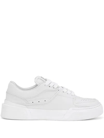 Dolce & Gabbana Low Trainer Shoes In White