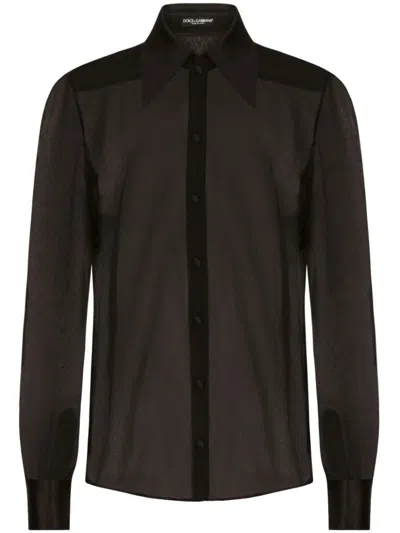 Dolce & Gabbana Shirt Clothing In Black