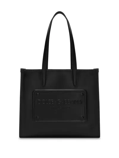 Dolce & Gabbana Shopping  Bags In Black