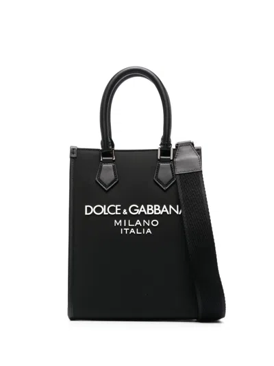 Dolce & Gabbana Shopping  Bags In Black