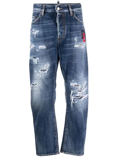 Dsquared2 Bro Jeans Clothing In Blue