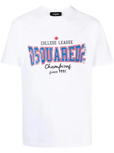Dsquared2 Cool Fit Tee Clothing In White