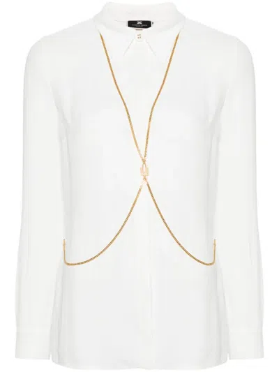 Elisabetta Franchi Shirt Clothing In White