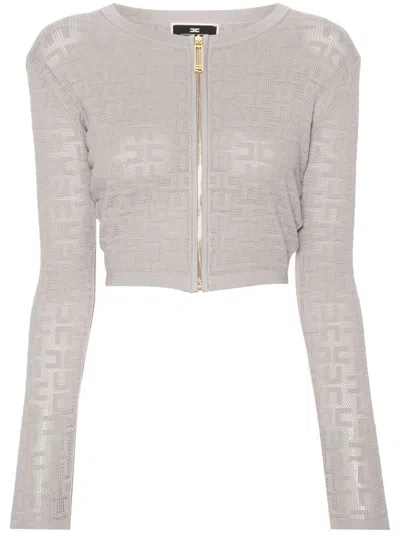 Elisabetta Franchi Tricot Shirt Clothing In Nude & Neutrals