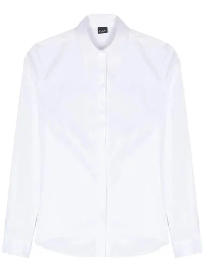 Fay Shirt Clothing In White