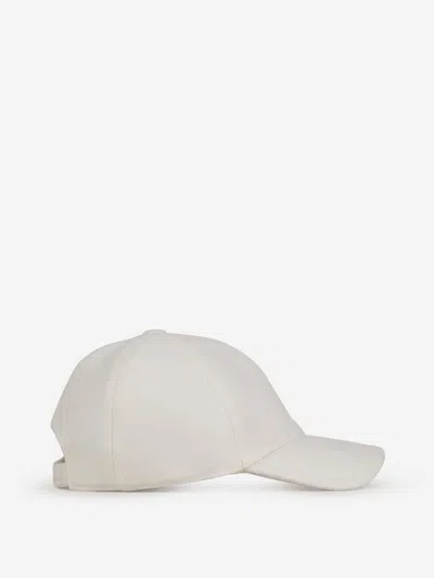 Fedeli Cashmere Plush Cap In White