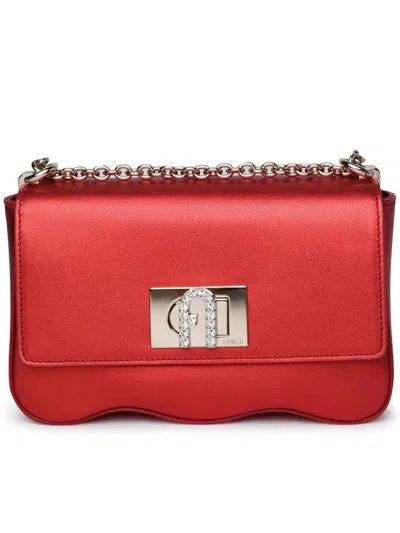 Furla 1927 Mini Crossbody Wave Bags In Red