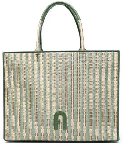 Furla Opportunity L Tote Bags In Green