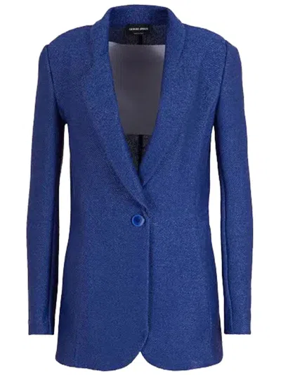Giorgio Armani Jacket Clothing In Multicolour