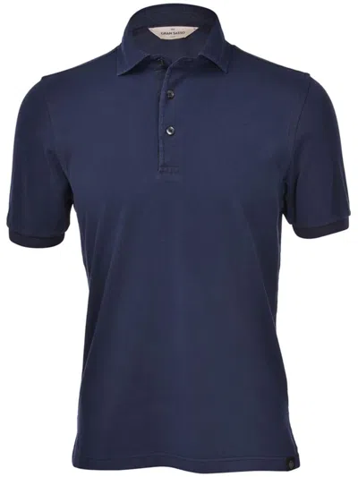 Gran Sasso Polo Clothing In Blue