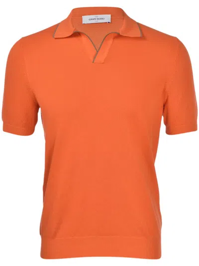 Gran Sasso Tennis Clothing In Orange
