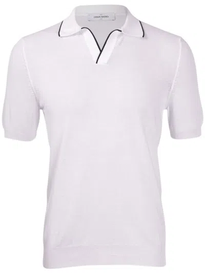 Gran Sasso Tennis Clothing In White