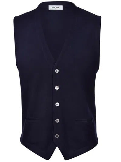 Gran Sasso Waistcoat Clothing In Black