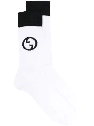 Gucci Blond Socks. Accessories In White