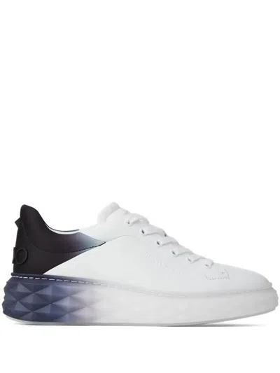 Jimmy Choo Diamond Maxi/f Ii Shoes In White