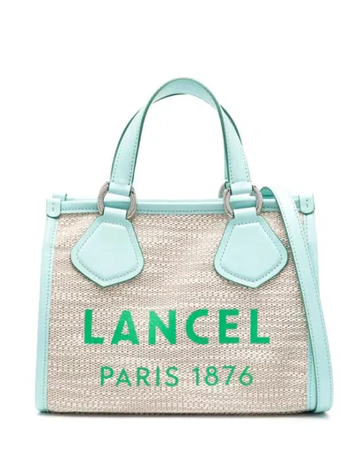 Lancel S Zip Tote Bags In Green