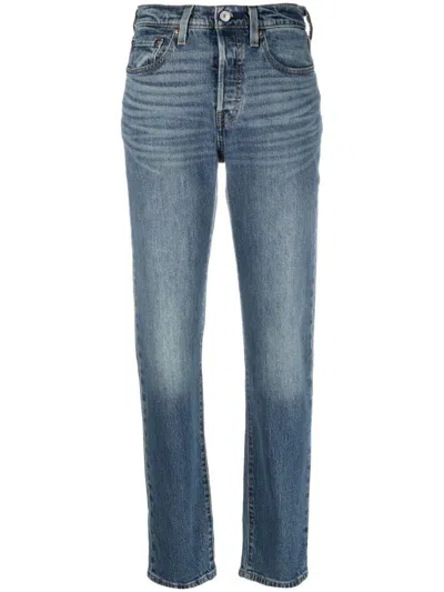 Levi's 501 Original Cropped Jeans Clothing In Blue