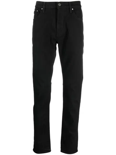 Michael Kors Slim-fit Stretch Jeans In Black
